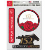 KD 152 3pk Decal Set