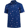 KD M 152 Tossed Icons Polo BLU