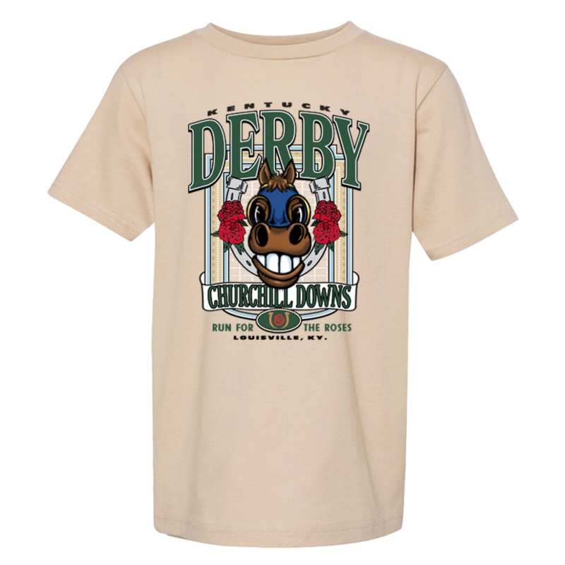 KD K GEN Horse Face Tee CRM Yth